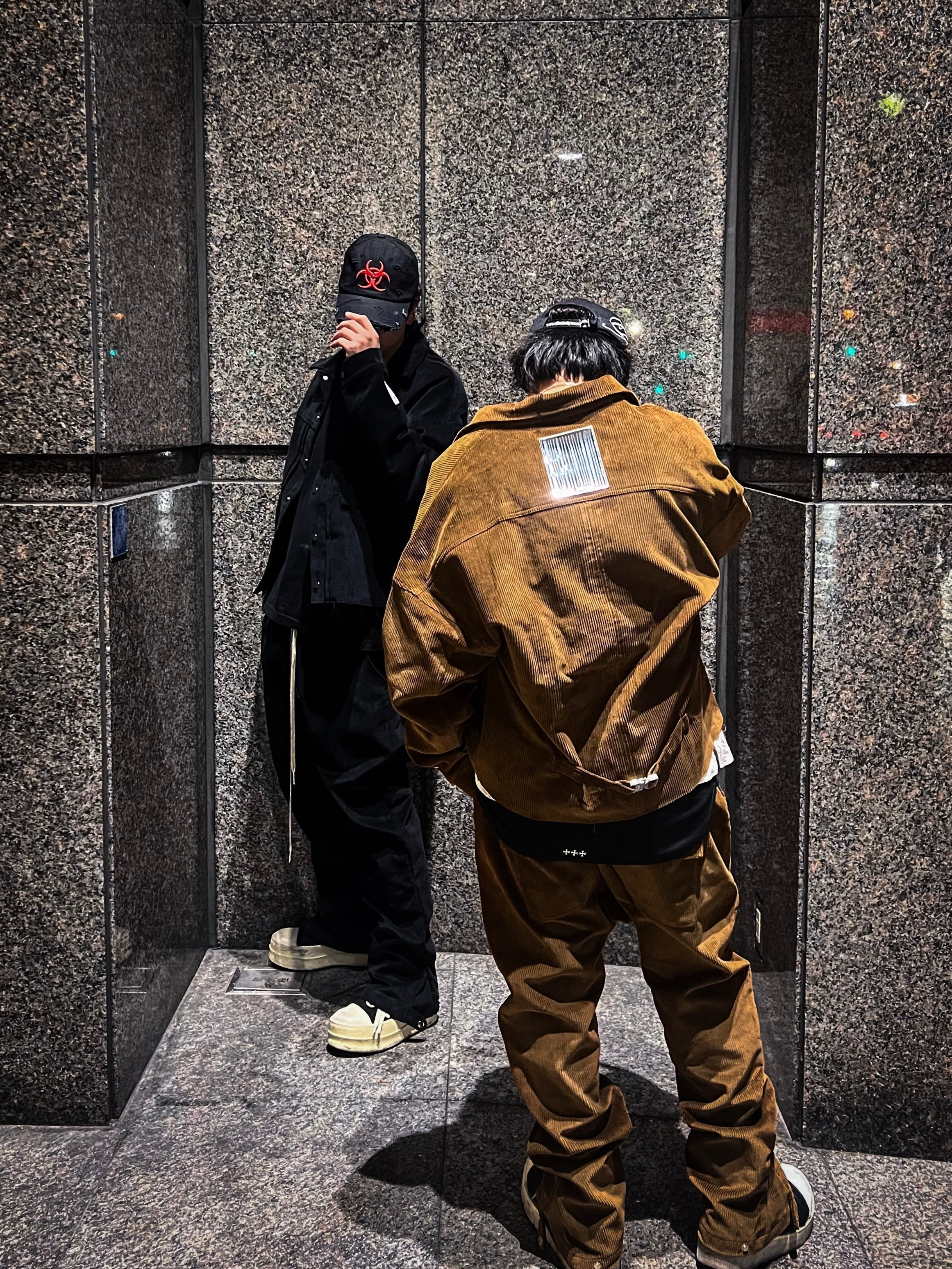 エッジを効かせたコーディロイセットアップ