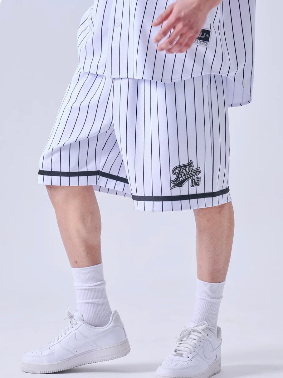 PATCH SHORTS/WHITE