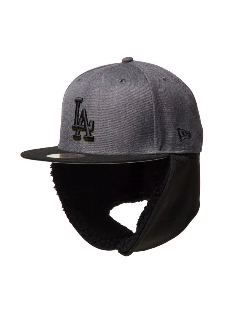 59FIFTY Dog Ear ドッグイヤー ロサンゼルス・ドジャース ヘザーグラファイト/ブラック