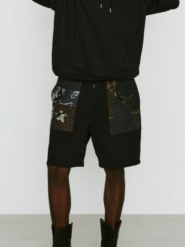 PATCH WORK REMAKE SHORTS