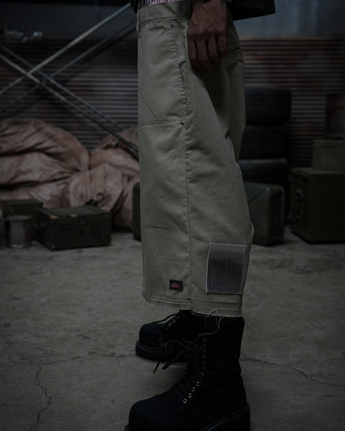 RE:DICKIES BAGGY HALF PANTS