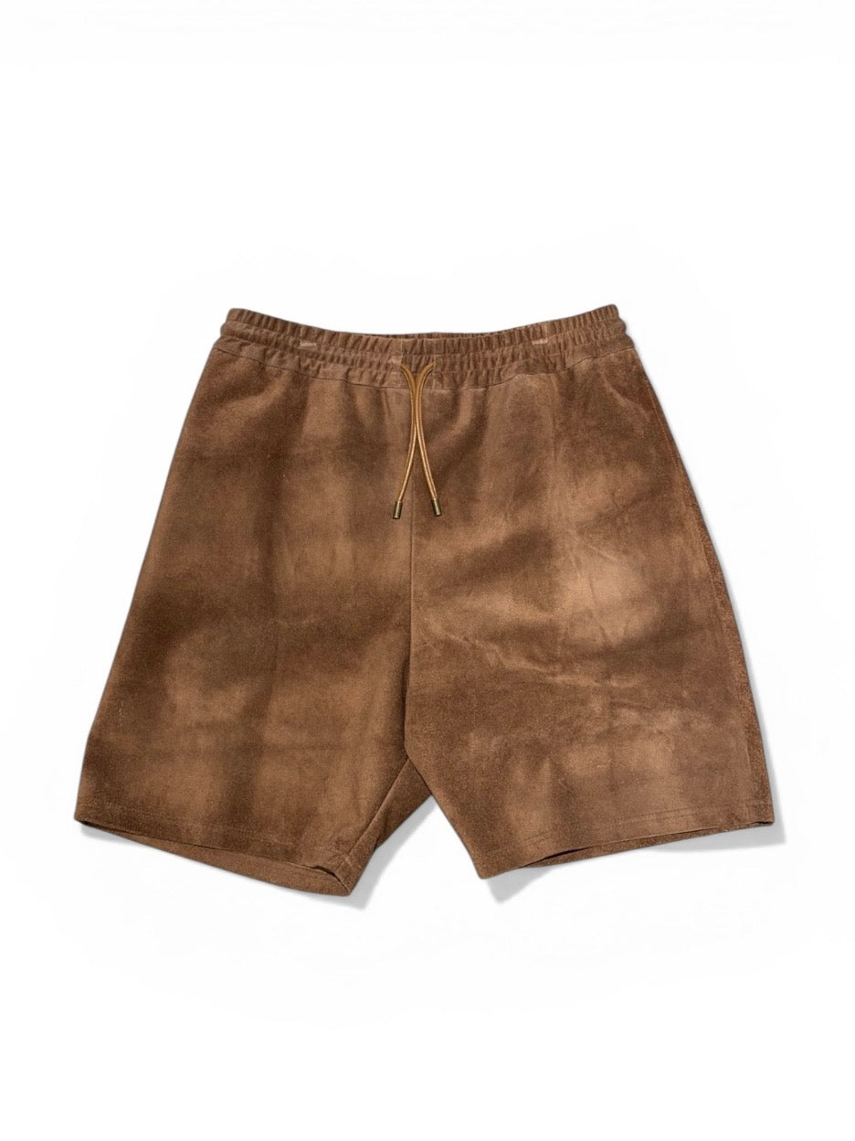 SWEAT SHORTS(Earth Suede)