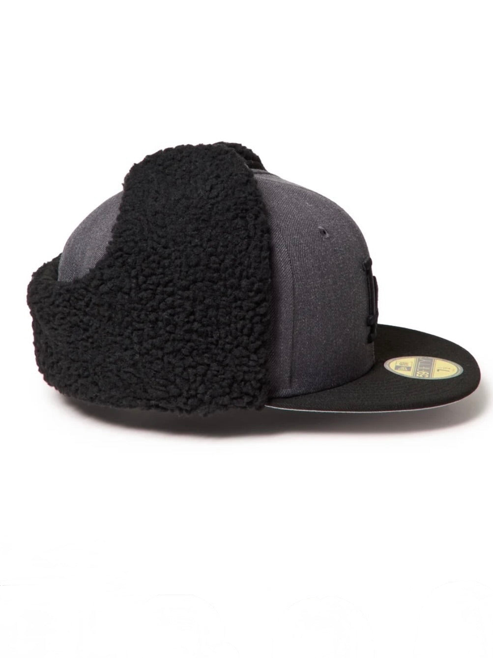 59FIFTY Dog Ear ドッグイヤー ロサンゼルス・ドジャース ヘザーグラファイト/ブラック