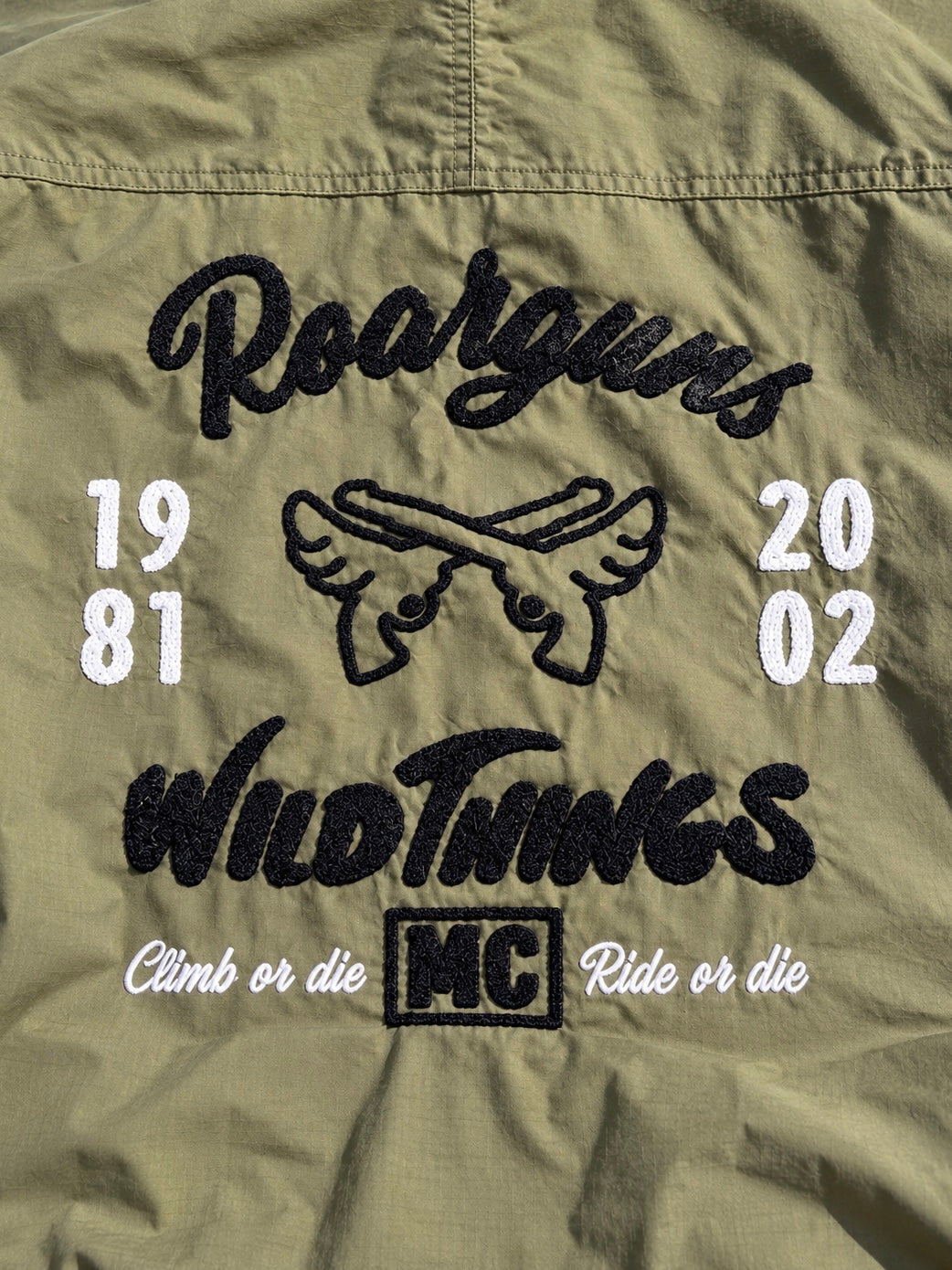 roarguns×WIDE THINGS SHORT MONSTER PARKA(KHAKI)