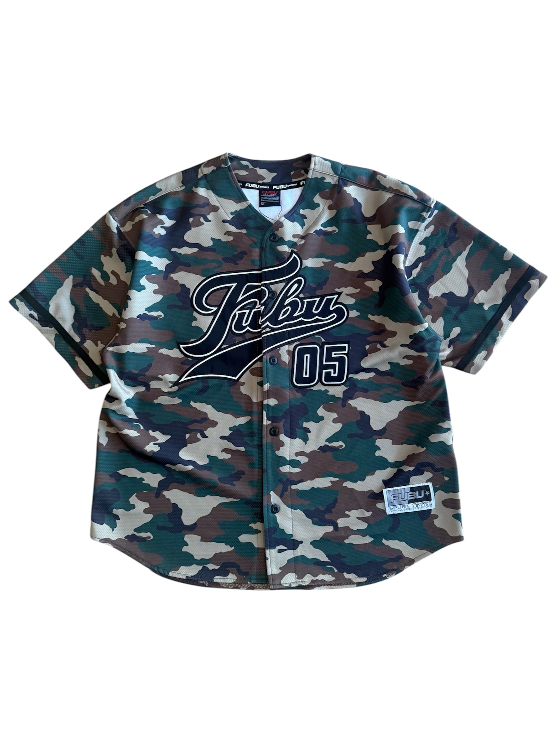 PATCH BASEBALL SHIRTS/CAMO