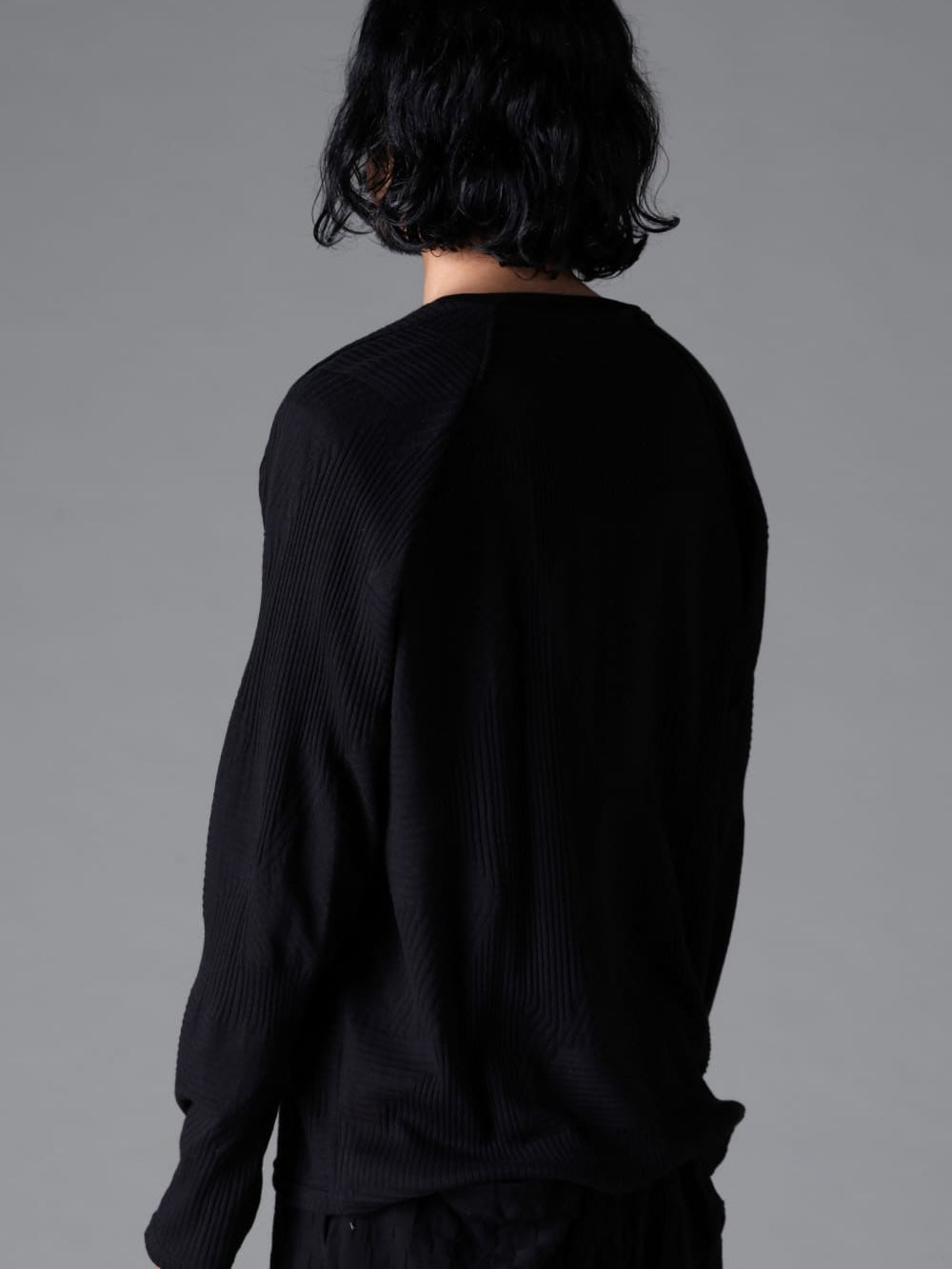 DEFORMED STRIPE PATTERN SHIVA LONG SLEEVE