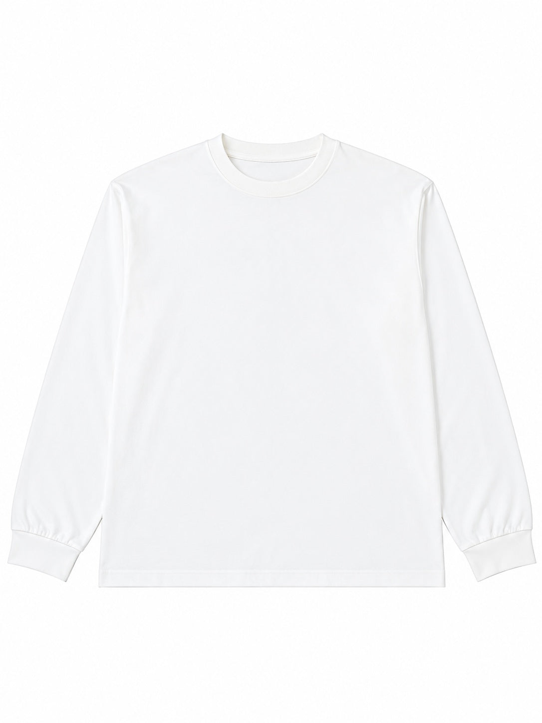 LA FUR PRINT L/S T-SHIRT(WHITE×WHITE)