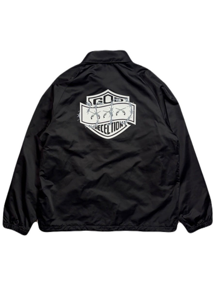 TRIPLE GUNS EMBLEM COACH JACKET