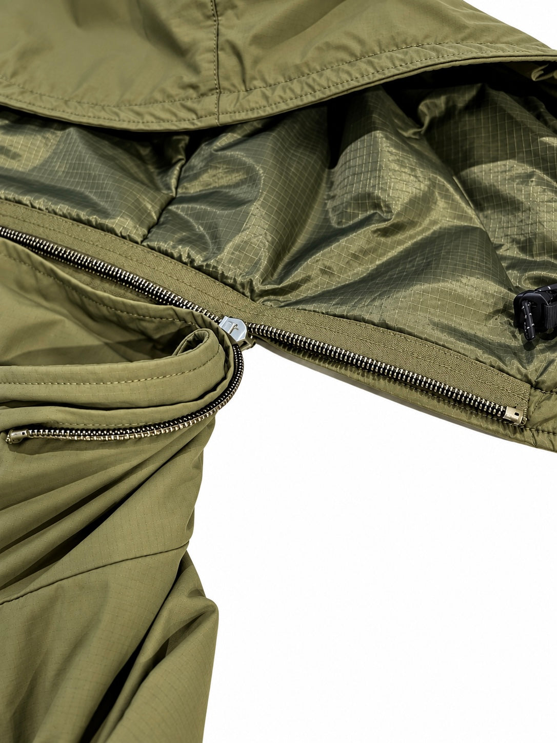 roarguns×WIDE THINGS SHORT MONSTER PARKA(KHAKI)
