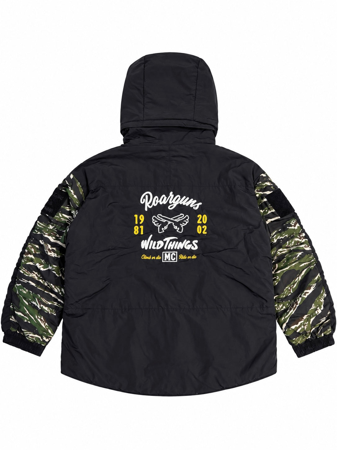 roarguns×WIDE THINGS SHORT MONSTER PARKA(BLACK)