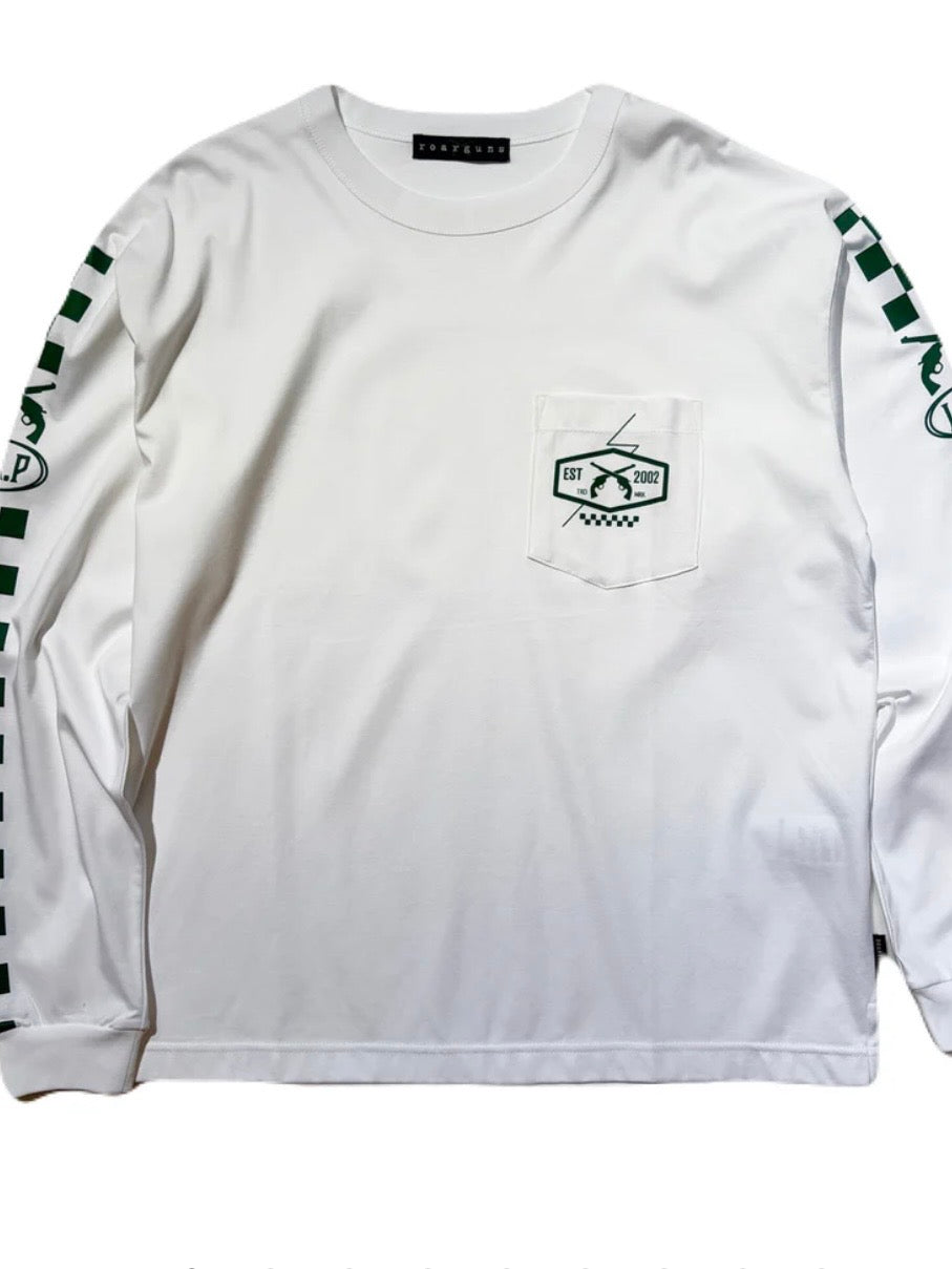 CHECKER FLAG L/S T-SHIRT