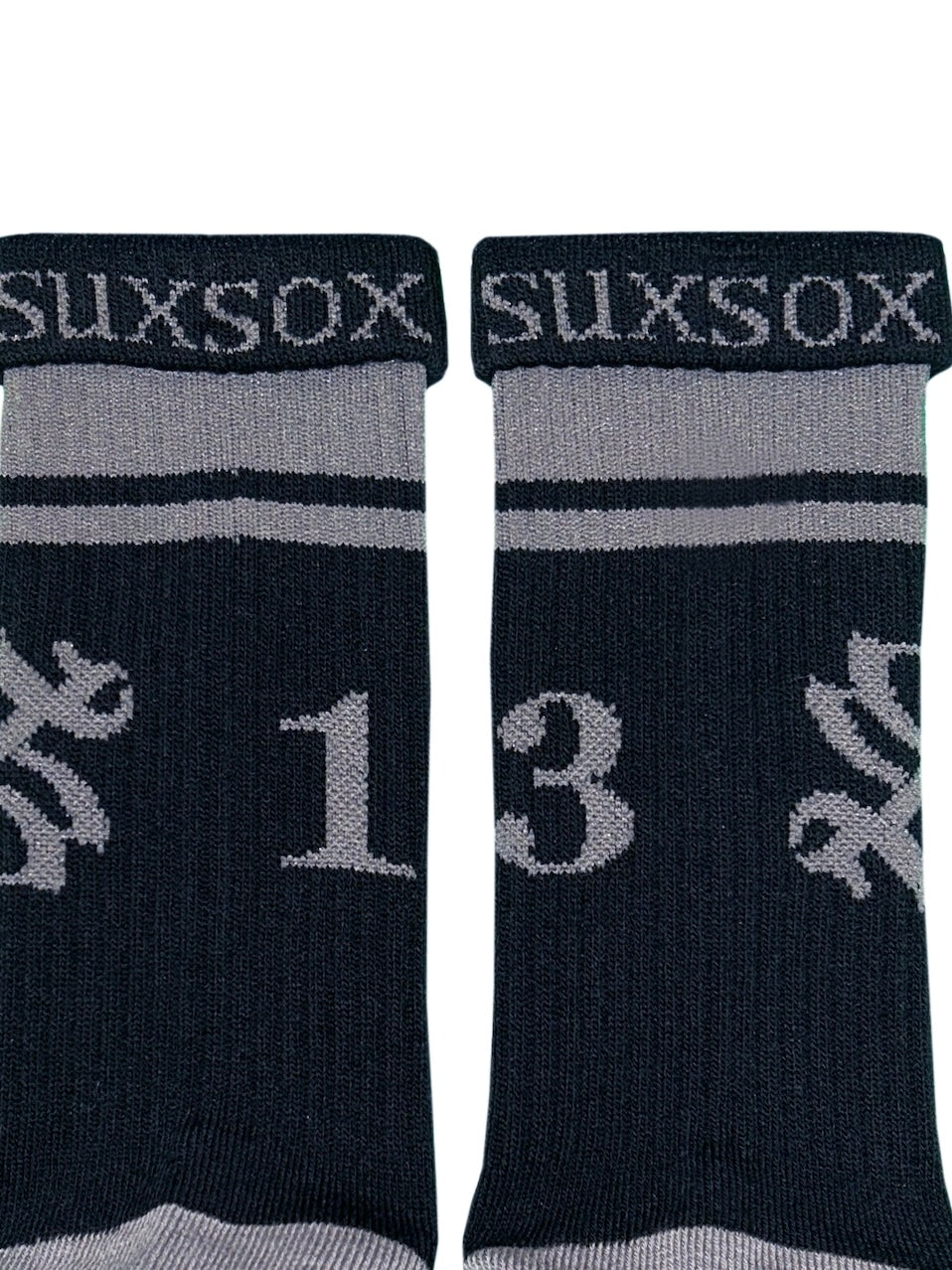 13 LOGO SOCKS / GRAY