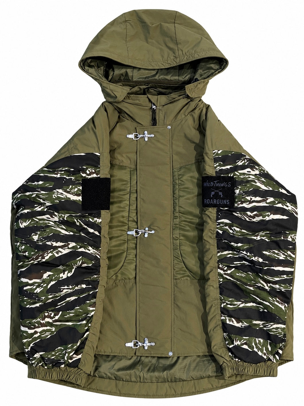 roarguns×WIDE THINGS SHORT MONSTER PARKA(KHAKI)