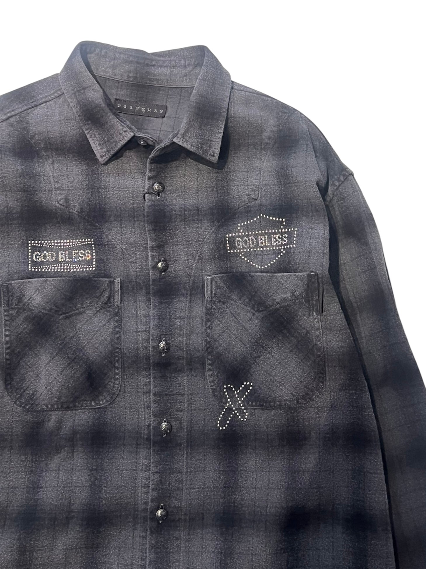 SHGGY CHECK SHIRT METAL