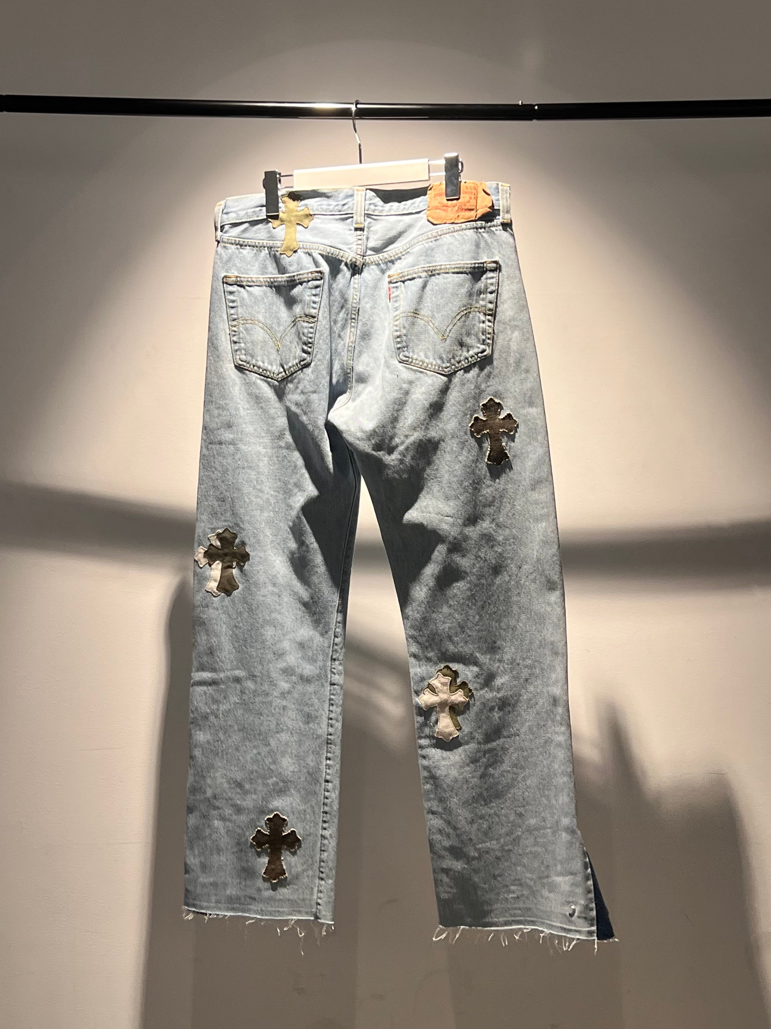 REMAKE CROS PATCH 2WAY DENIM