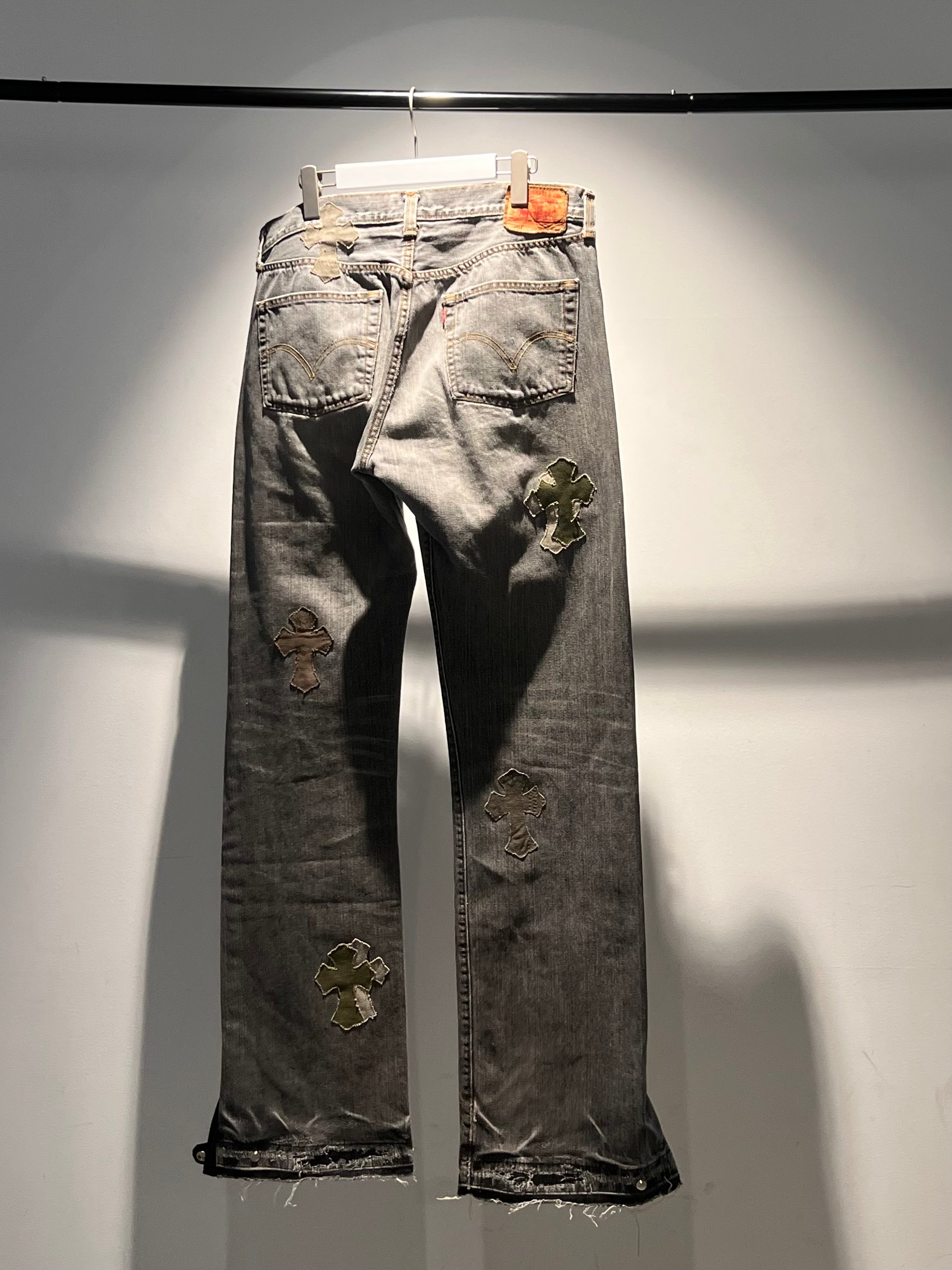 REMAKE CROS PATCH 2WAY DENIM