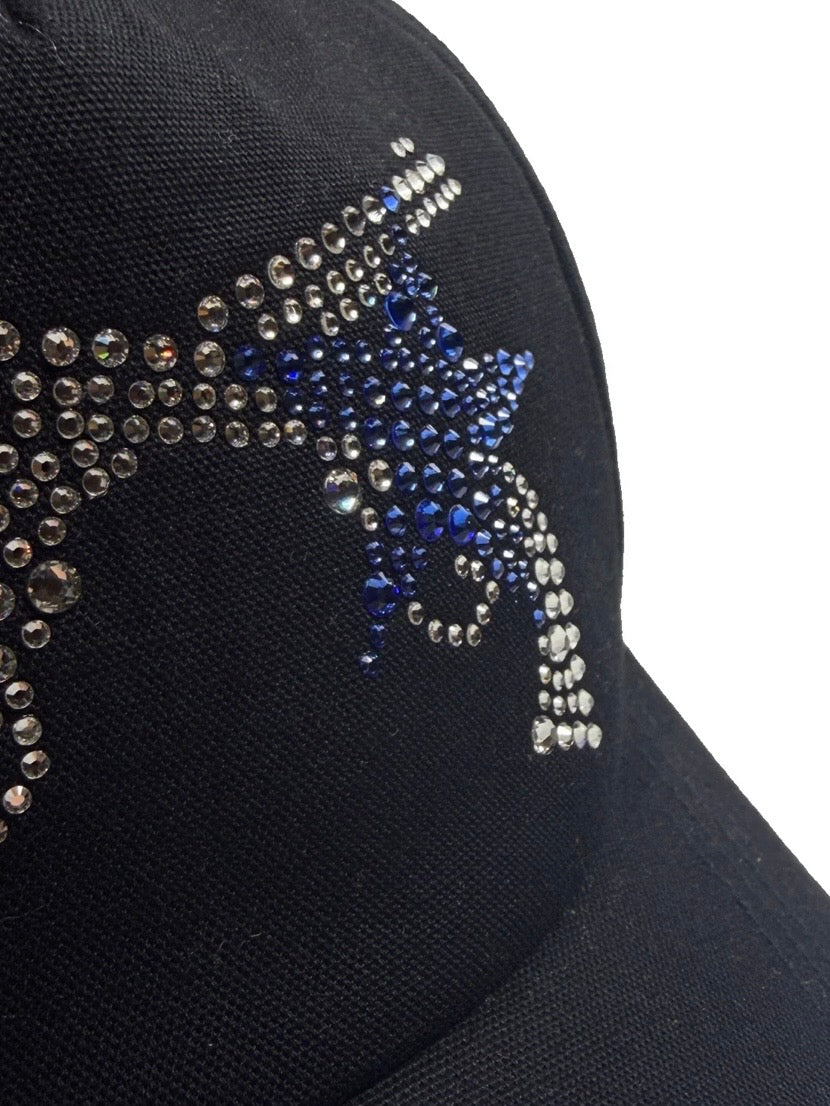 CROSS GUN STAR BB CAP(BLACK×BLUE)