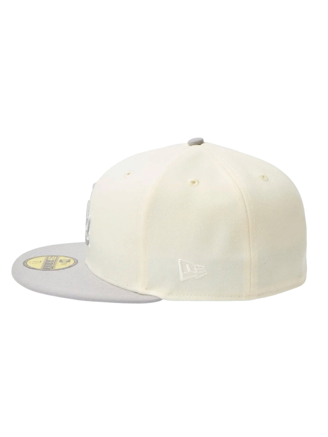 59FIFTY MLB 2-Tone ロサンゼルス・ドジャースクロームホワイト/グレー