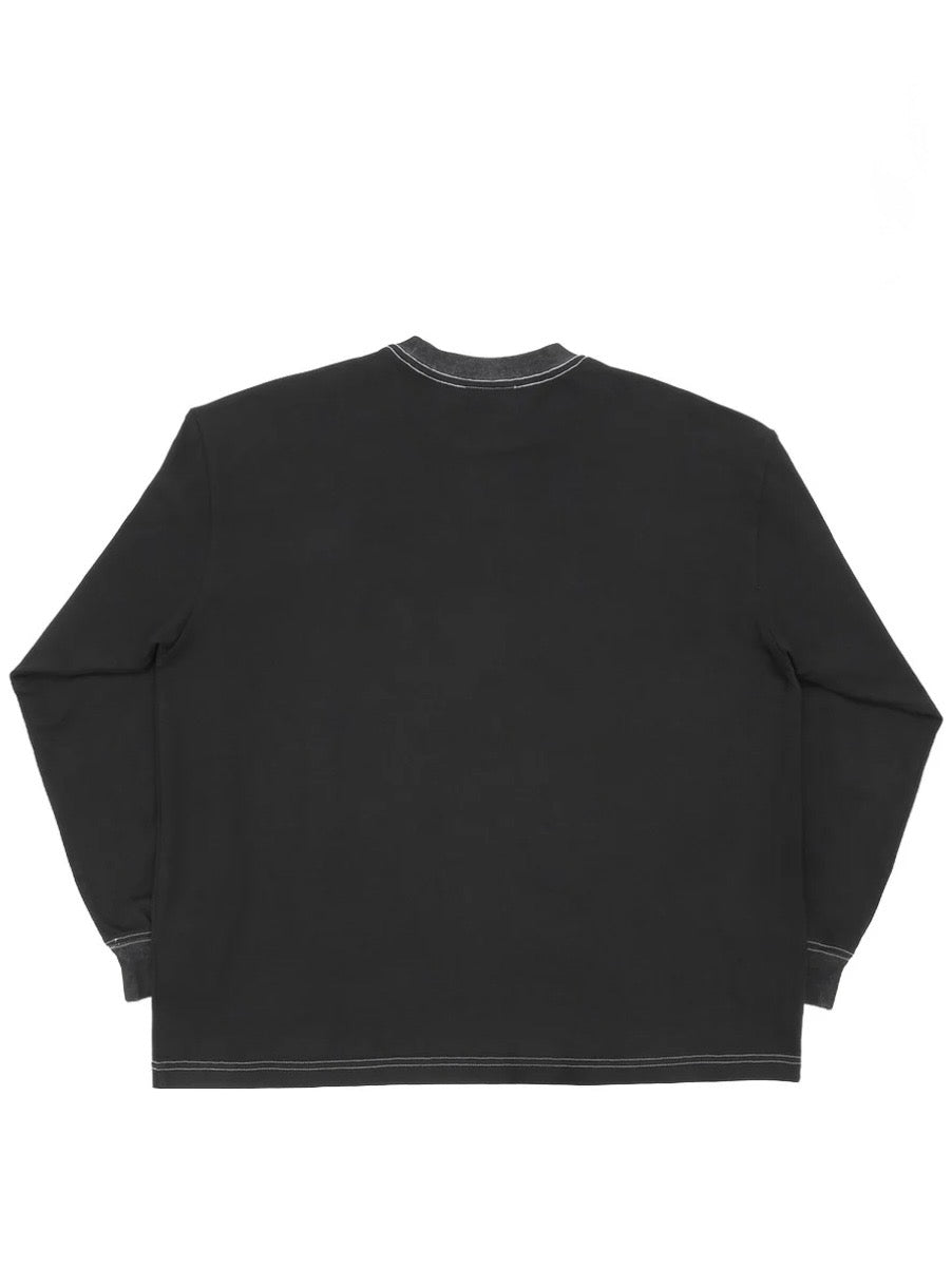 L/S TEE BONE CTLS(BLACK)