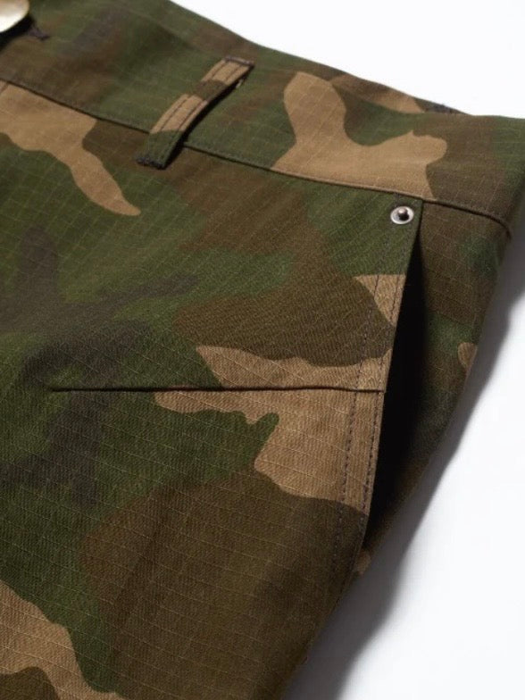 WIDE MILITARY PANTS / MILITARY CAMO