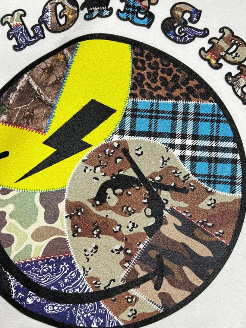 PATCHWORK SMILE T-SHIRT