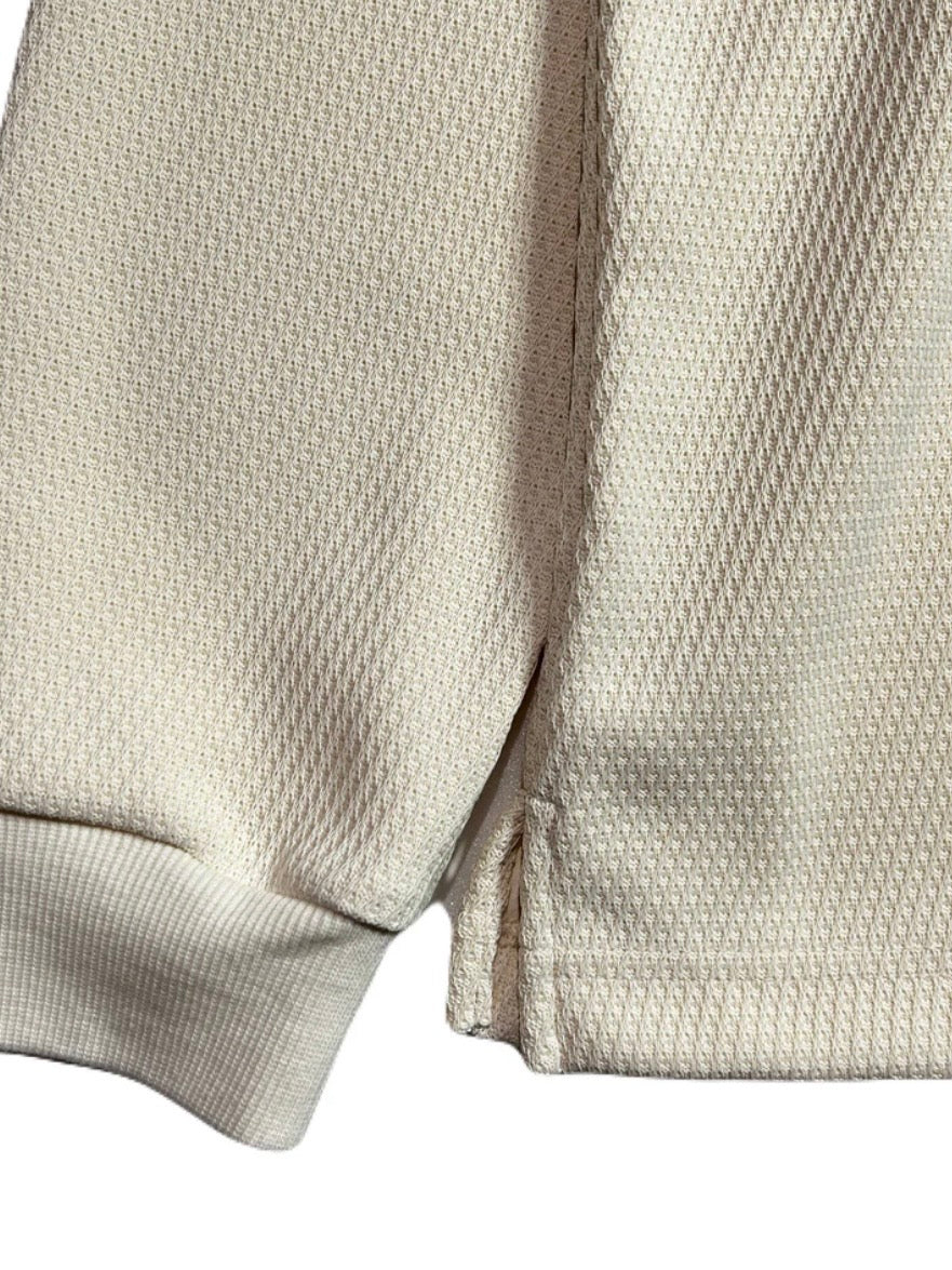 MOTOR CYCLE PRINT JERSEY T / OFF WHITE