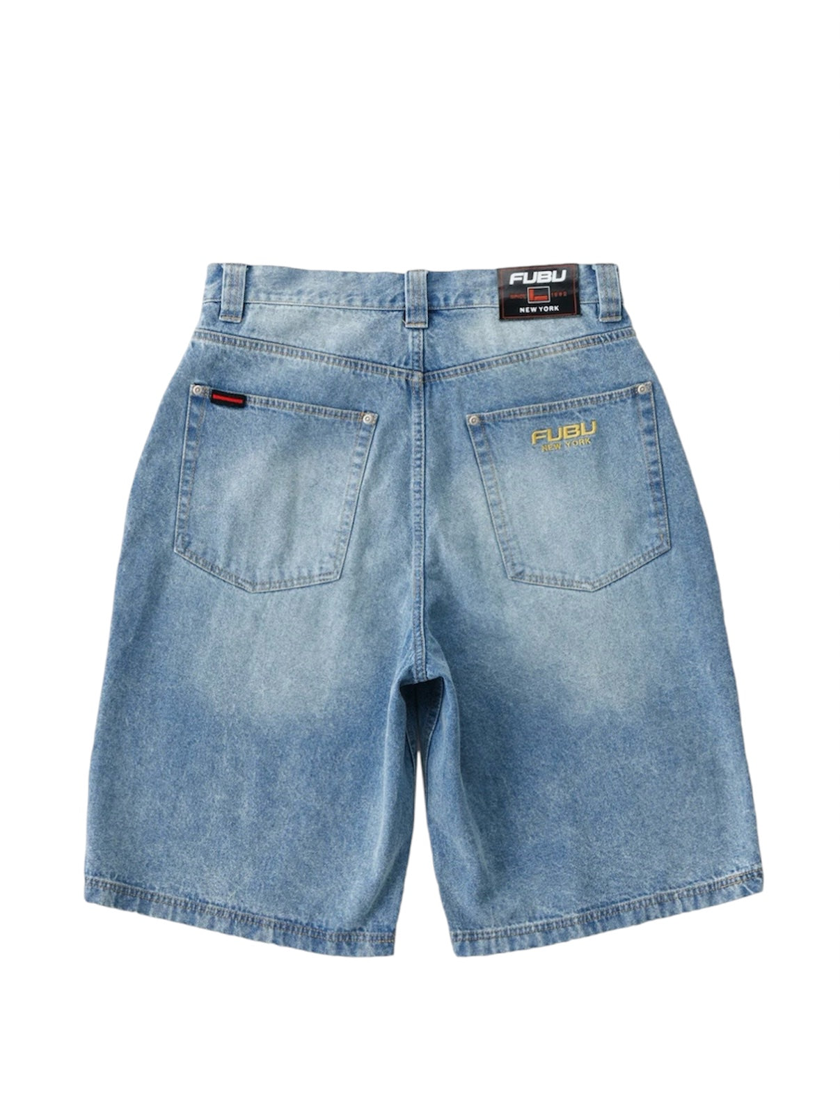 DENIM BUGGY SHORTS/ BLUE