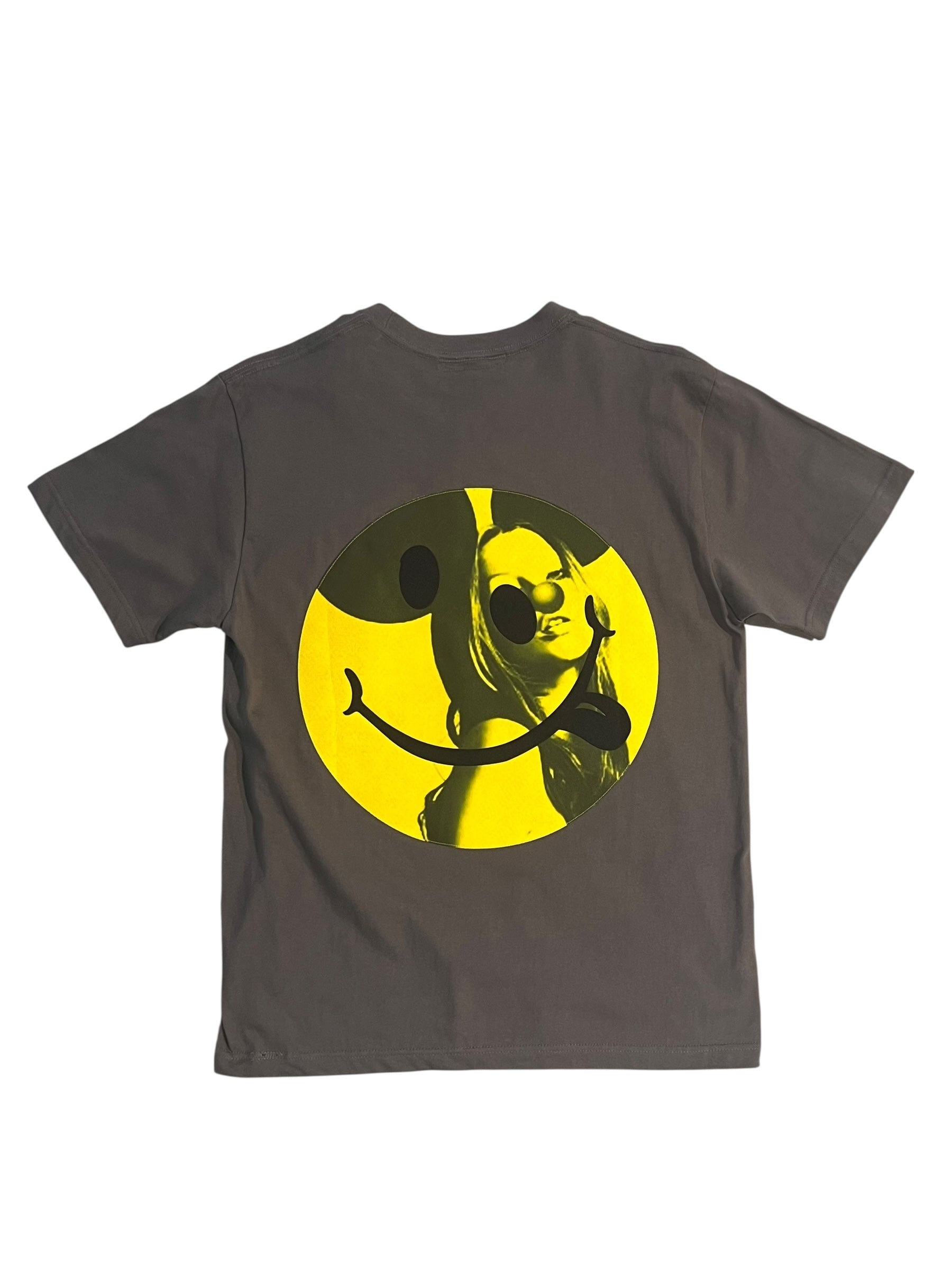 スマイリーフェイス×ポートレート Tシャツ