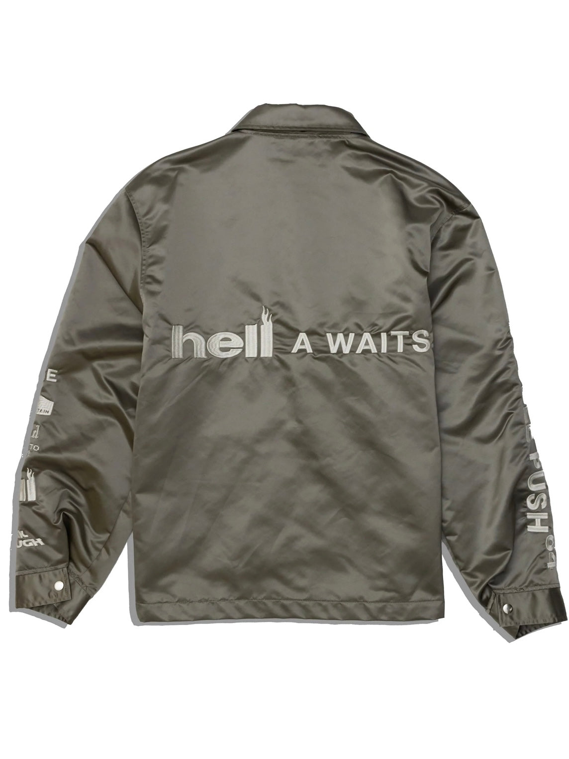 HELL A WAITS ZIP UP JACKET