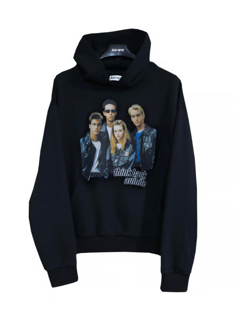 think back hoodie