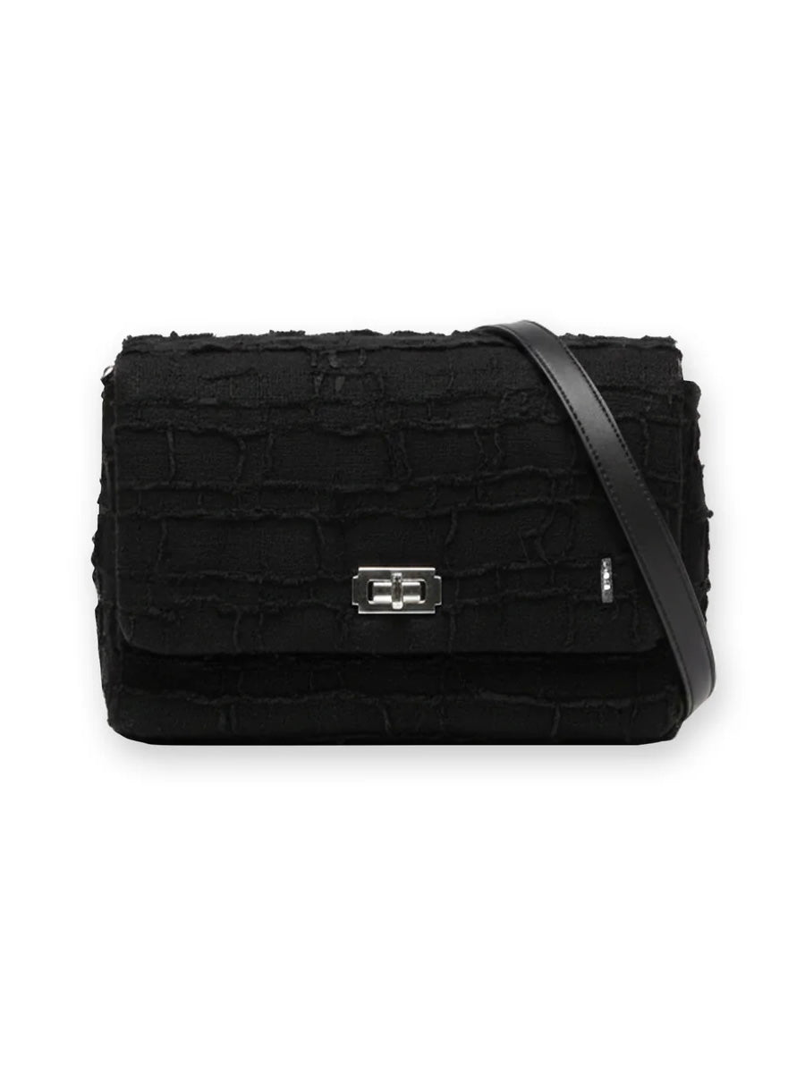 Rough Neck Tweed Bag