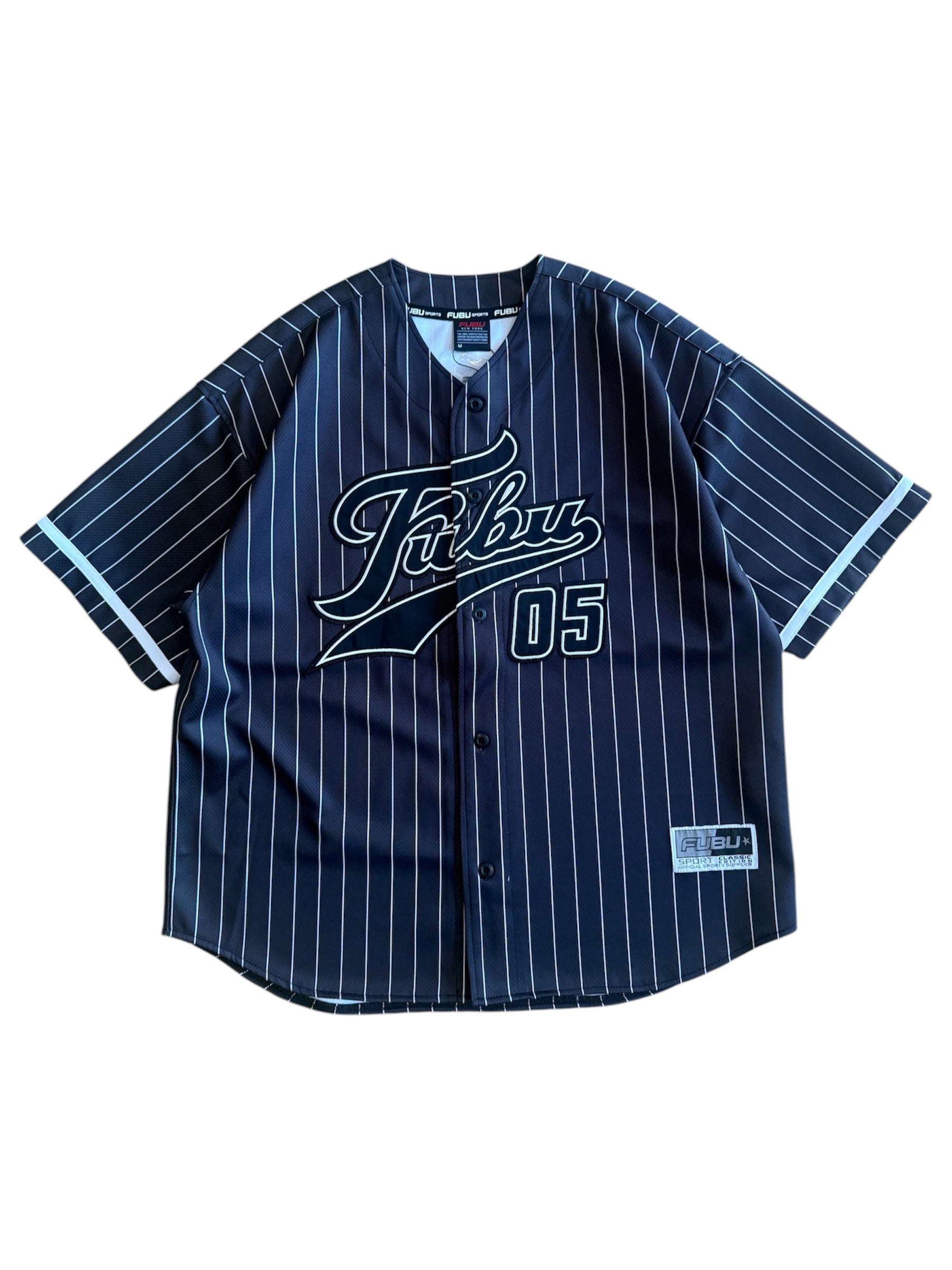 PATCH BASEBALL SHIRTS/BLACK