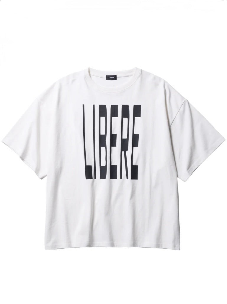 LIBERE LOGO T-SHIRTS / WHITE