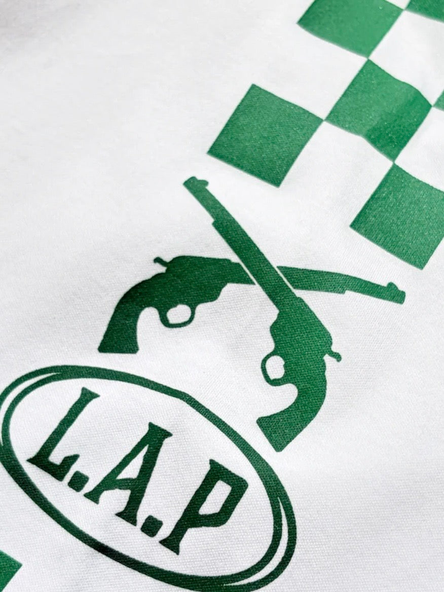 CHECKER FLAG L/S T-SHIRT