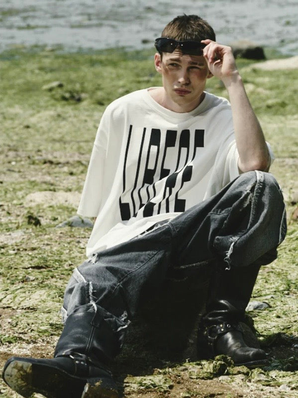 LIBERE LOGO T-SHIRTS / WHITE