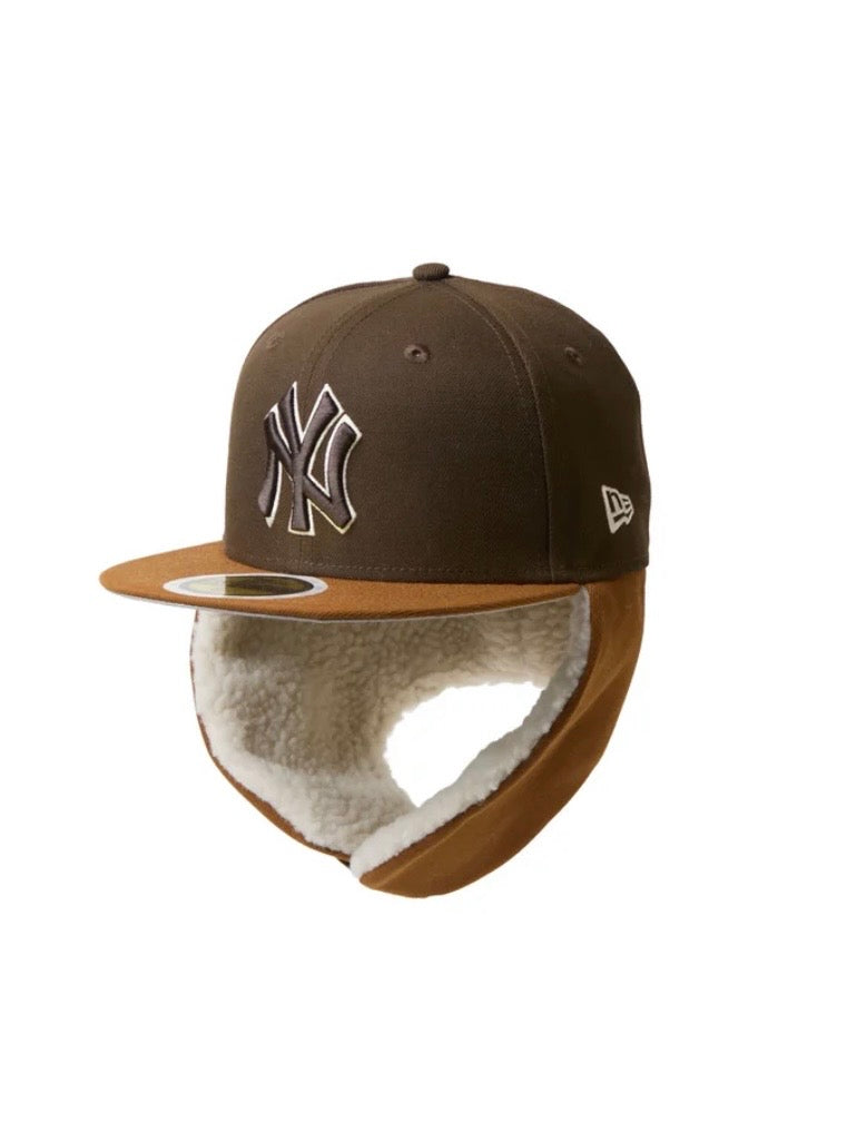 キッズ Kid's 59FIFTY Dog Ear ドッグイヤー ニューヨーク・ヤンキース ウォルナット/トーステッドピーナッツ