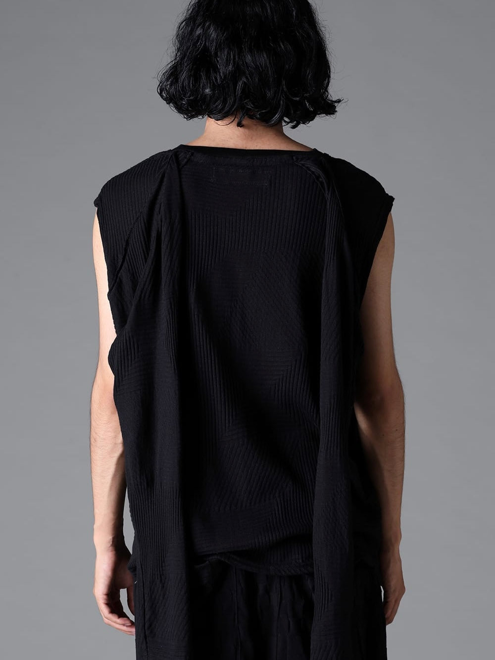 DEFORMED STRIPE PATTERN SHIVA LONG SLEEVE