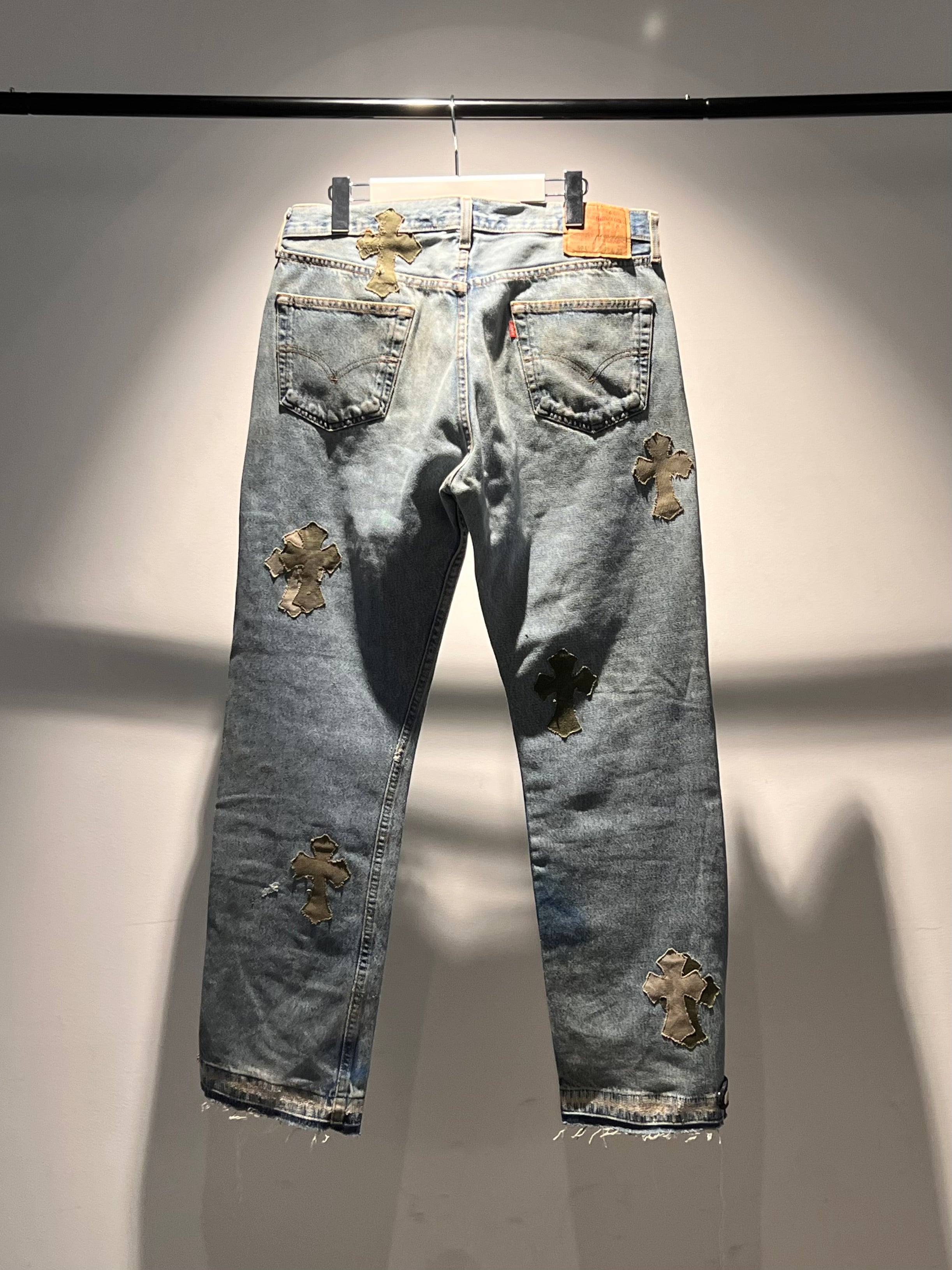 REMAKE CROS PATCH 2WAY DENIM