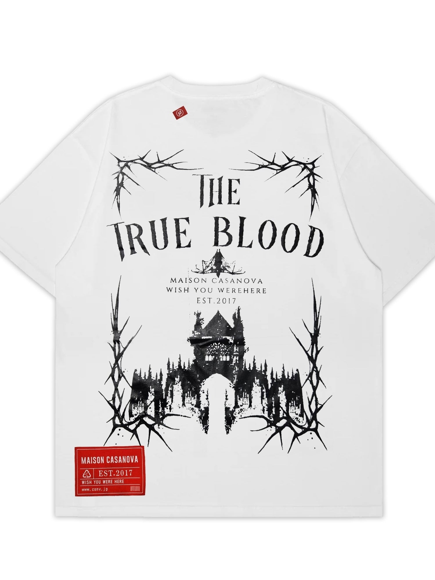 TRUE BLOOD TEE(WHITE)