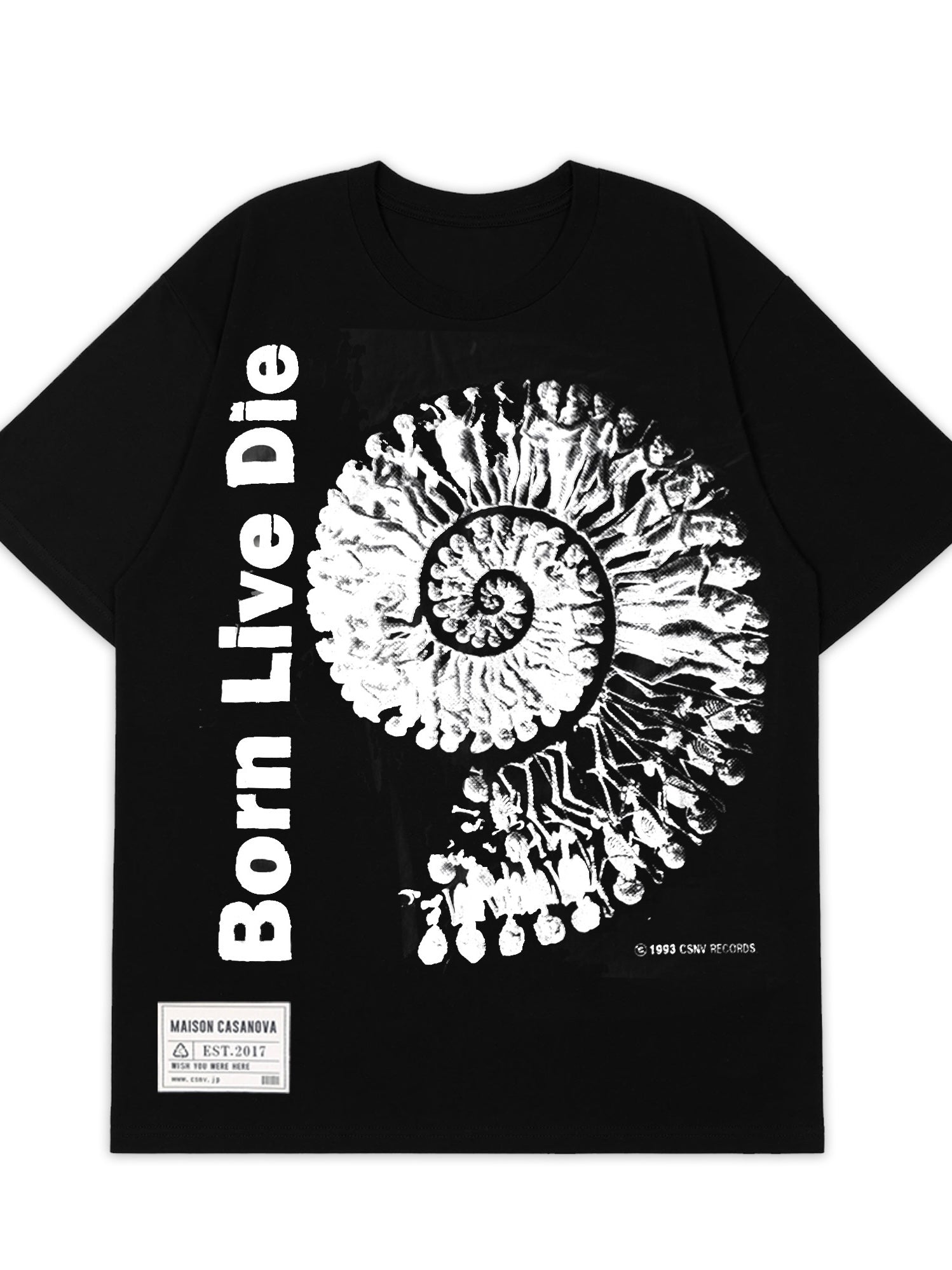 GURUGURU TEE(BLACK)