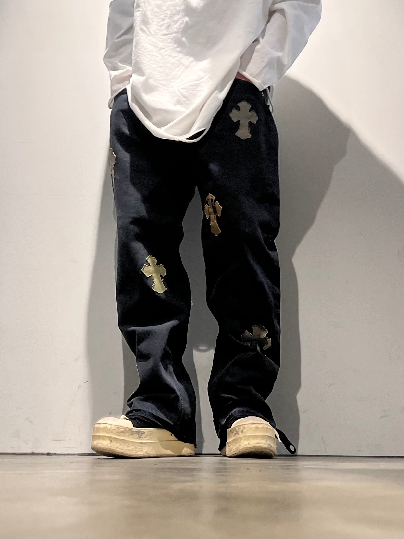 REMAKE CROS PATCH 2WAY DENIM