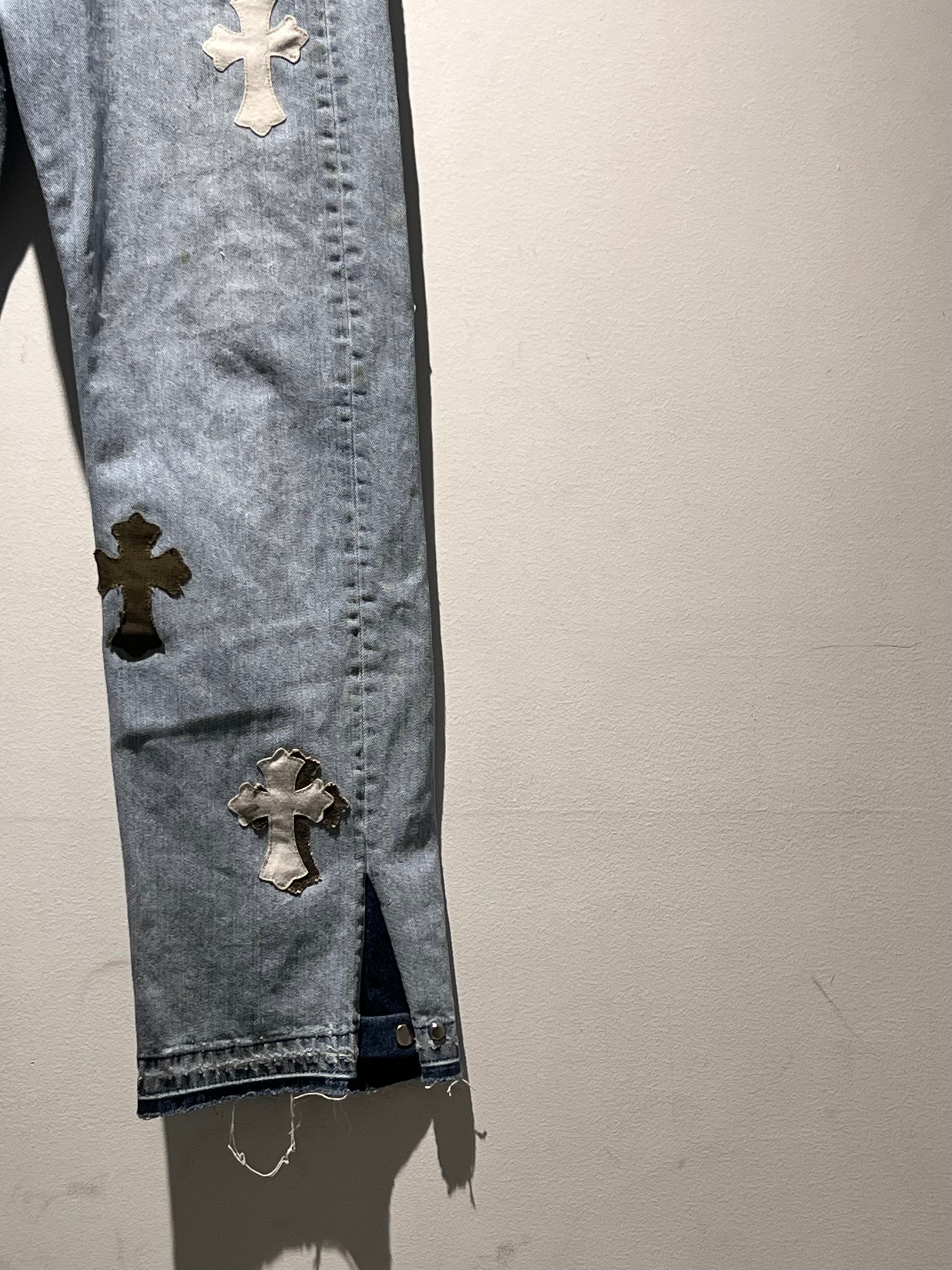 REMAKE CROS PATCH 2WAY DENIM