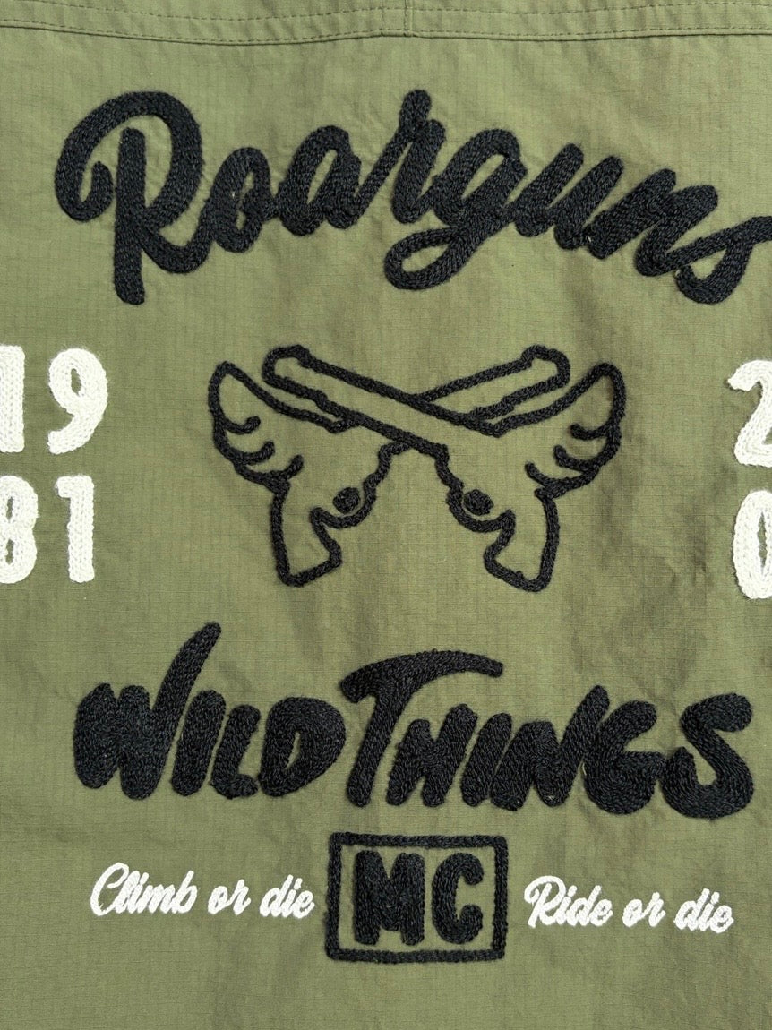 roarguns×WIDE THINGS SHORT MONSTER PARKA(KHAKI)