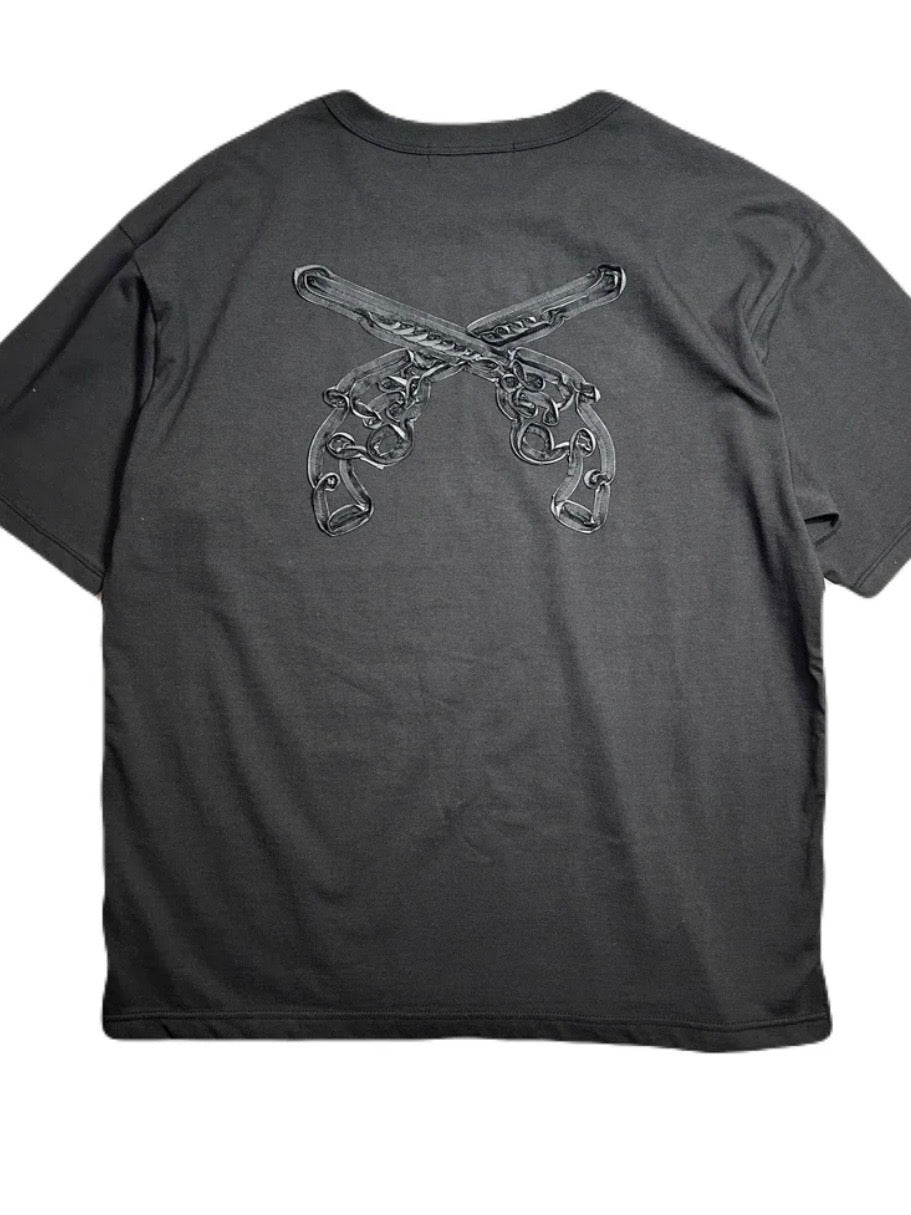 CROSSGUN TAPE EMBROIDERY T-SHIRT