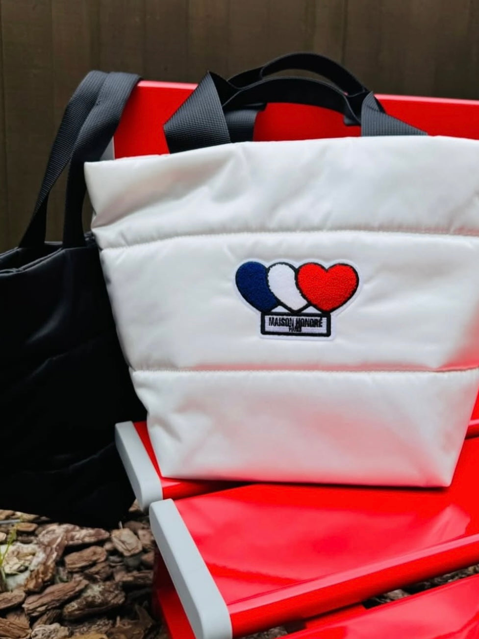3Heart Patch Tote Bag