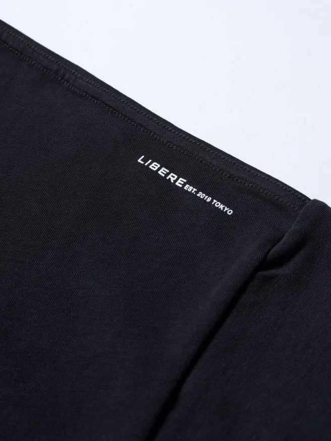 LIBERE LOGO T-SHIRTS / BLACK