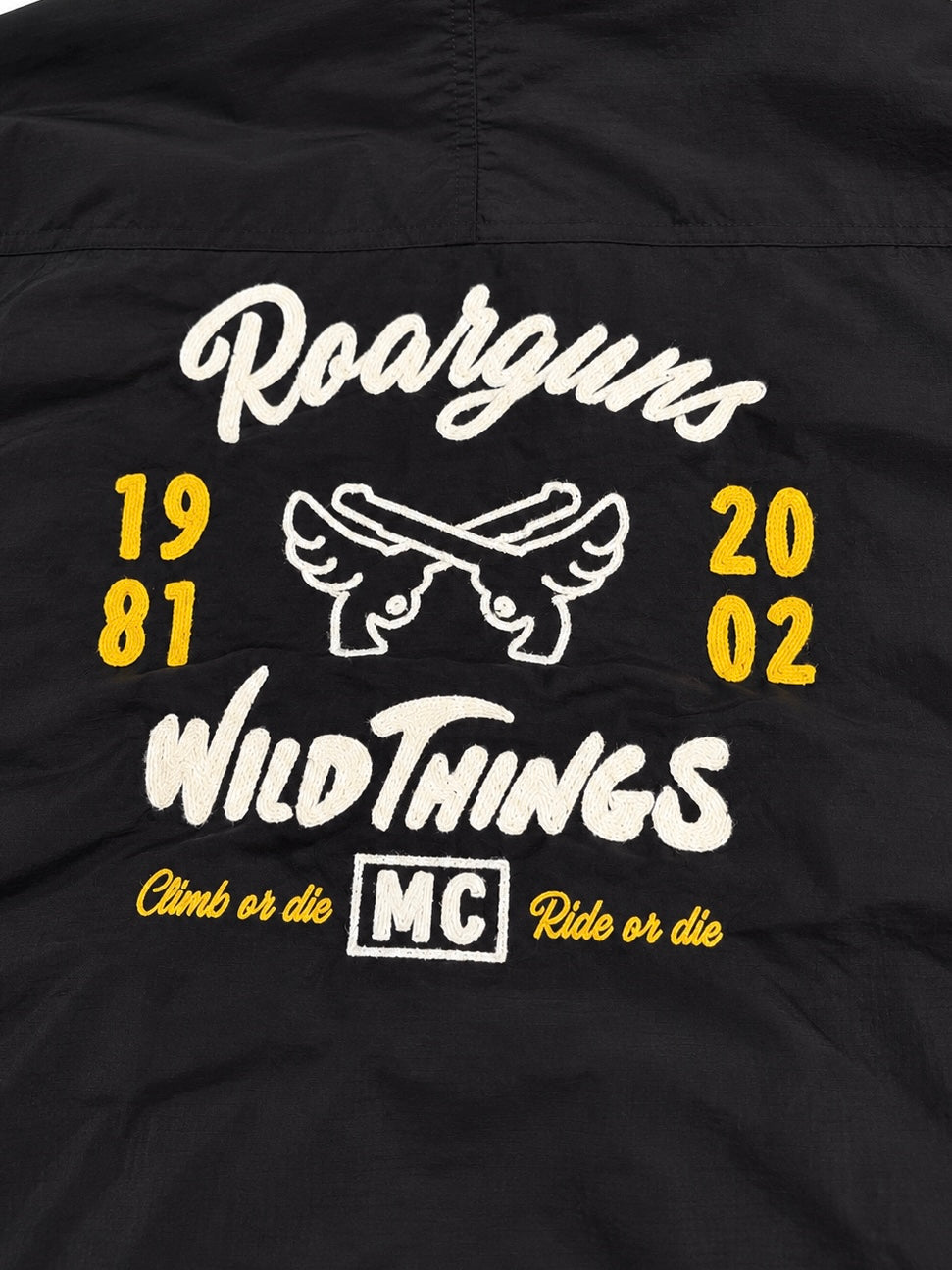 roarguns×WIDE THINGS SHORT MONSTER PARKA(BLACK)