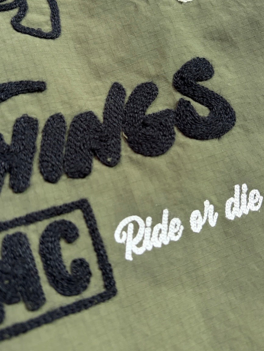 roarguns×WIDE THINGS SHORT MONSTER PARKA(KHAKI)