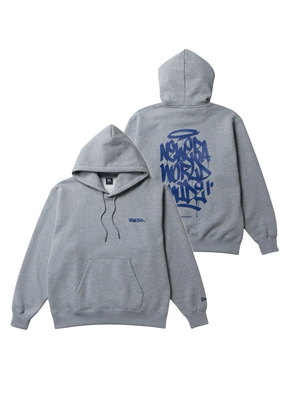 オーバーサイズド スウェット プルオーバー フーディー Tagging Logo ヘザーグレー