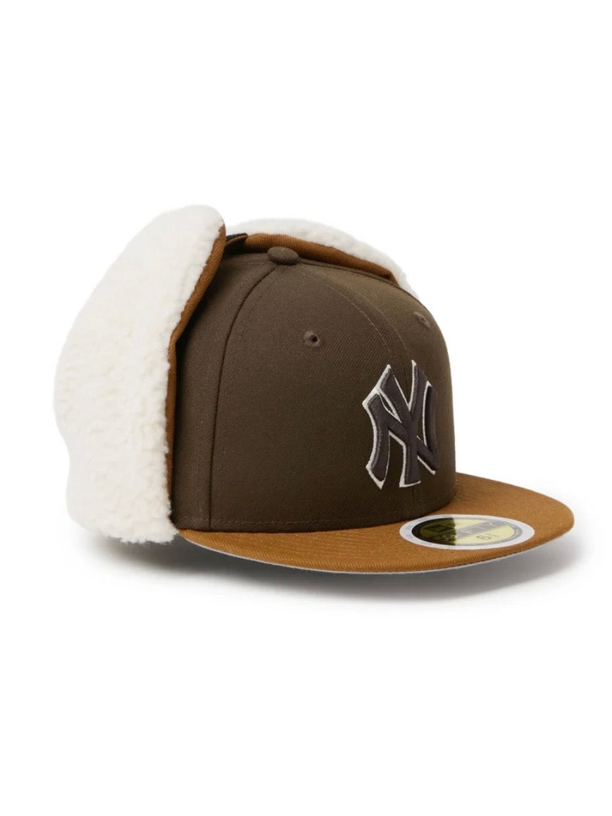 キッズ Kid's 59FIFTY Dog Ear ドッグイヤー ニューヨーク・ヤンキース ウォルナット/トーステッドピーナッツ